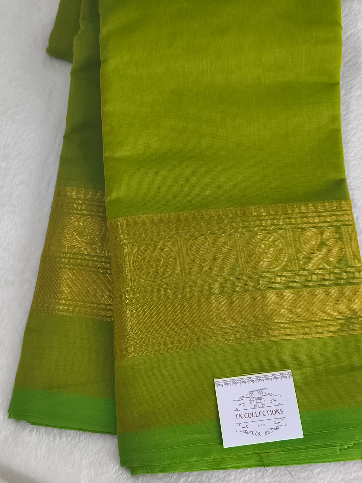 Pure handloom kanchi cotton saree