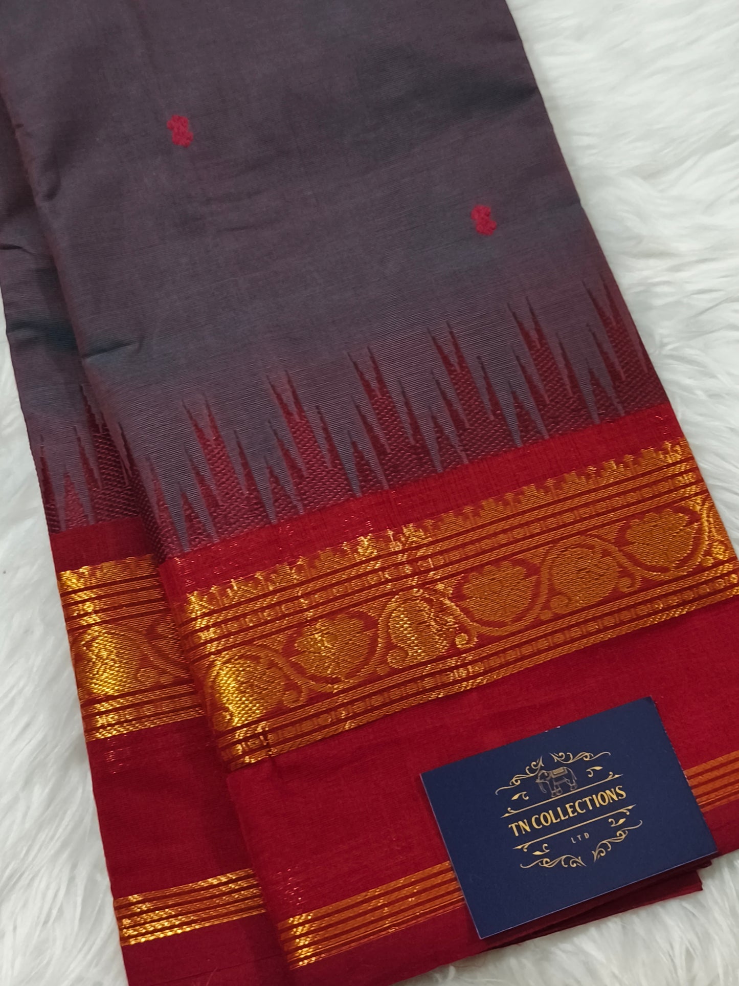 Traditional Pure Kanchi Cotton Saree
