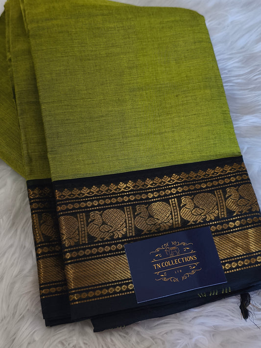 Pure Handloom kanchi cotton saree