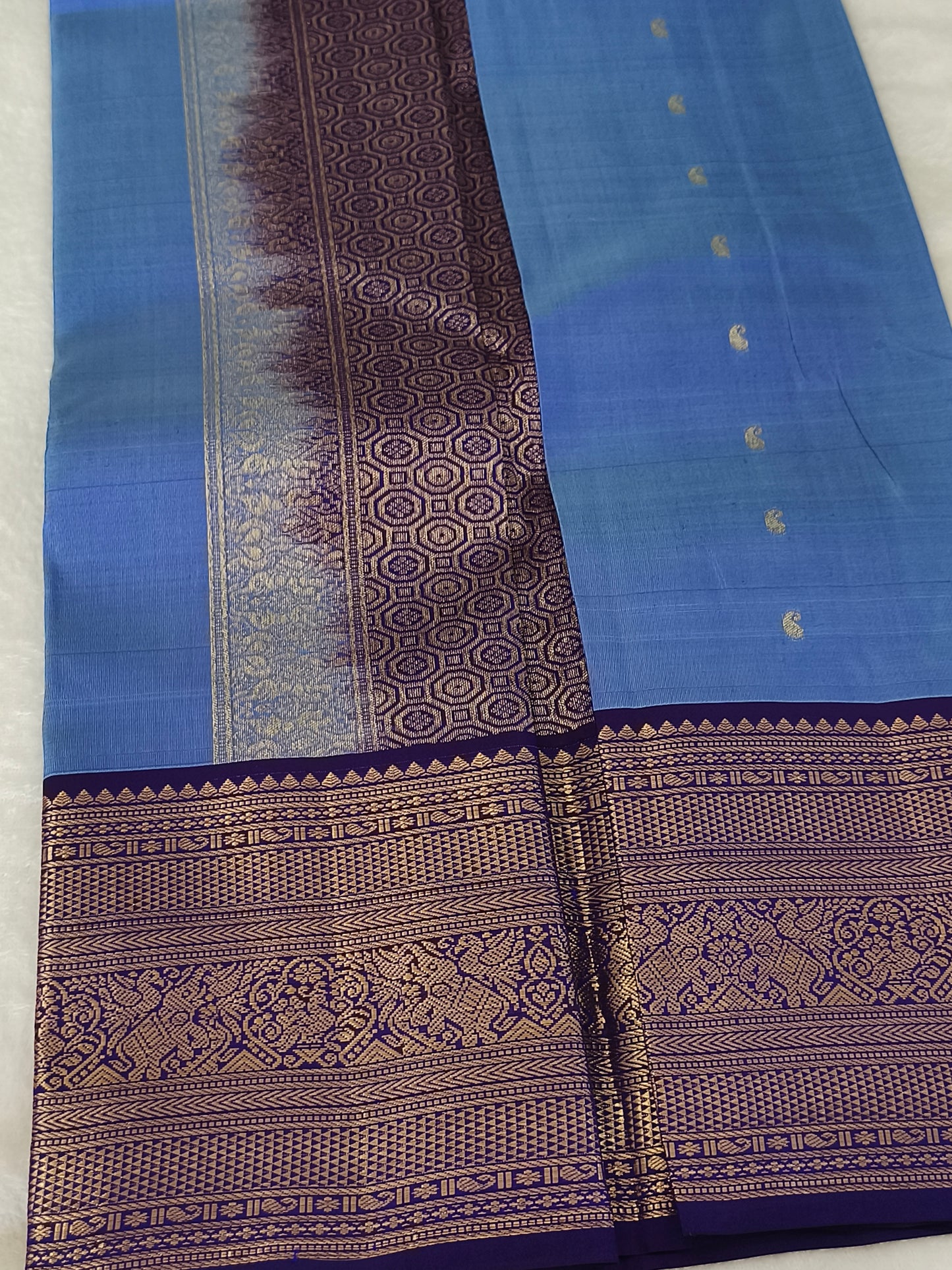 Pure Handloom kanchipuram Silk Saree