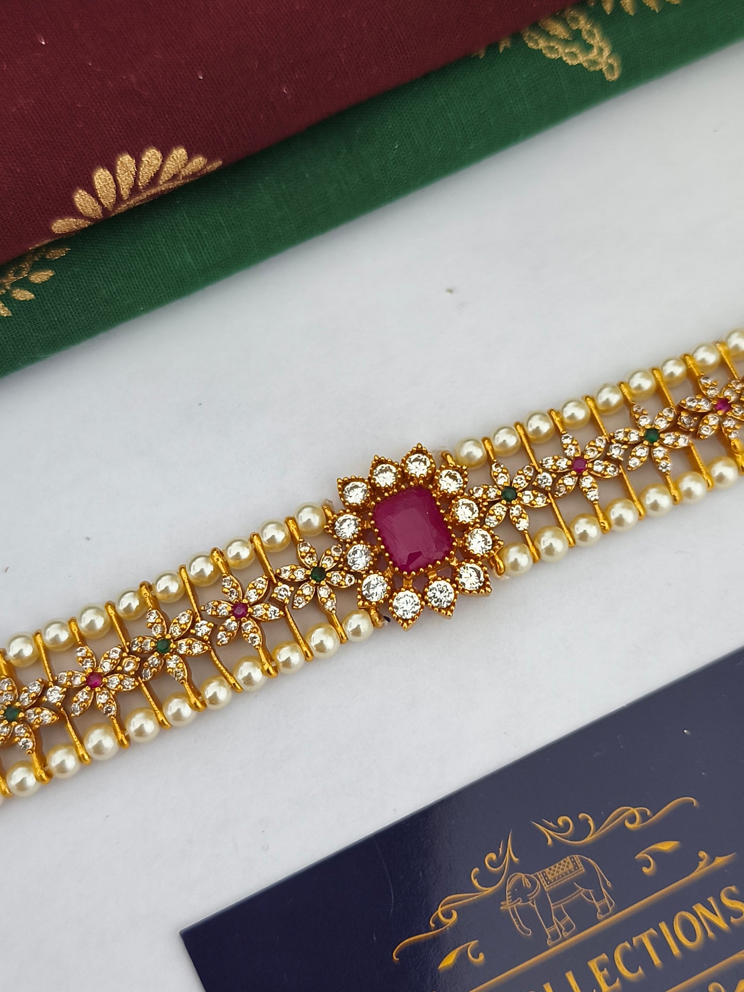 Beaded Choker Necklace Set