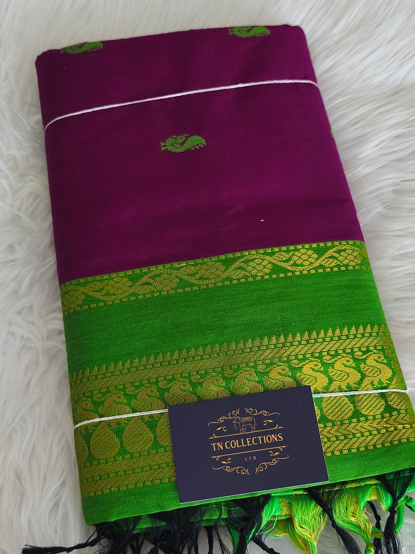 Kalyani Cotton Pattu Saree