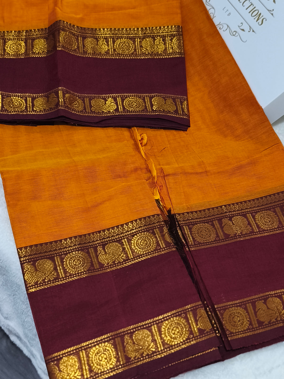Pure Handloom Kanchi Cotton Saree