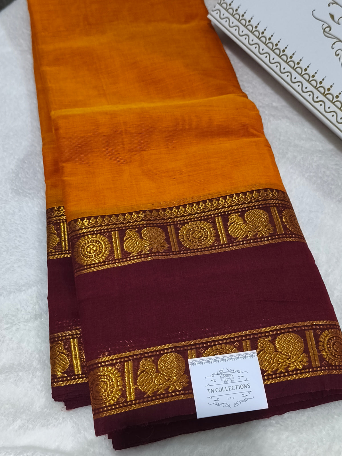 Pure Handloom Kanchi Cotton Saree