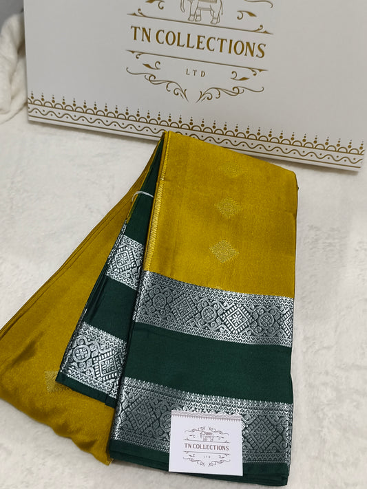 Premium kanchi semi silk saree