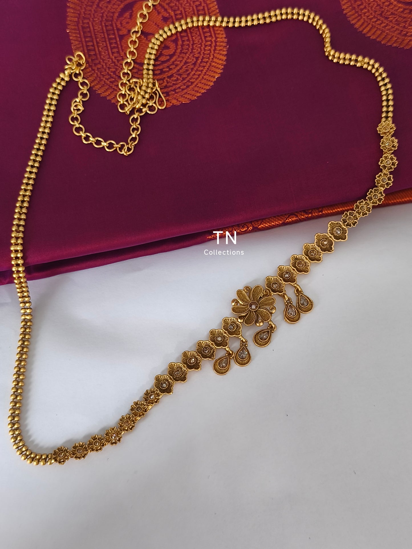 Antique Matte Finish Hip Chain
