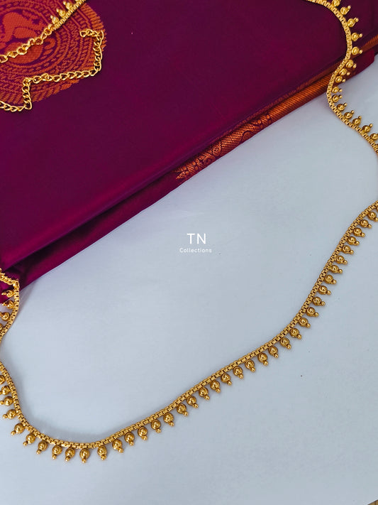 Antique Polish Simple Hip Chain