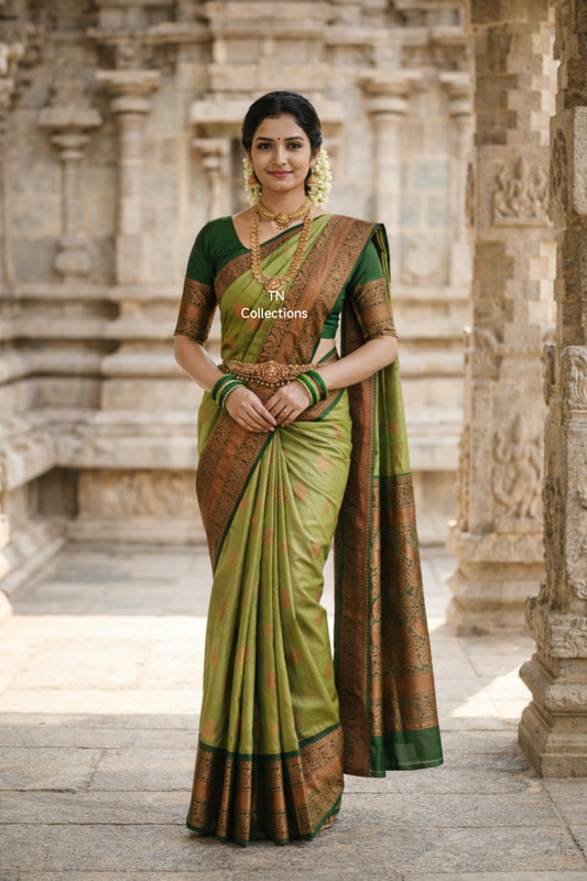 Korvai Premium soft silk saree