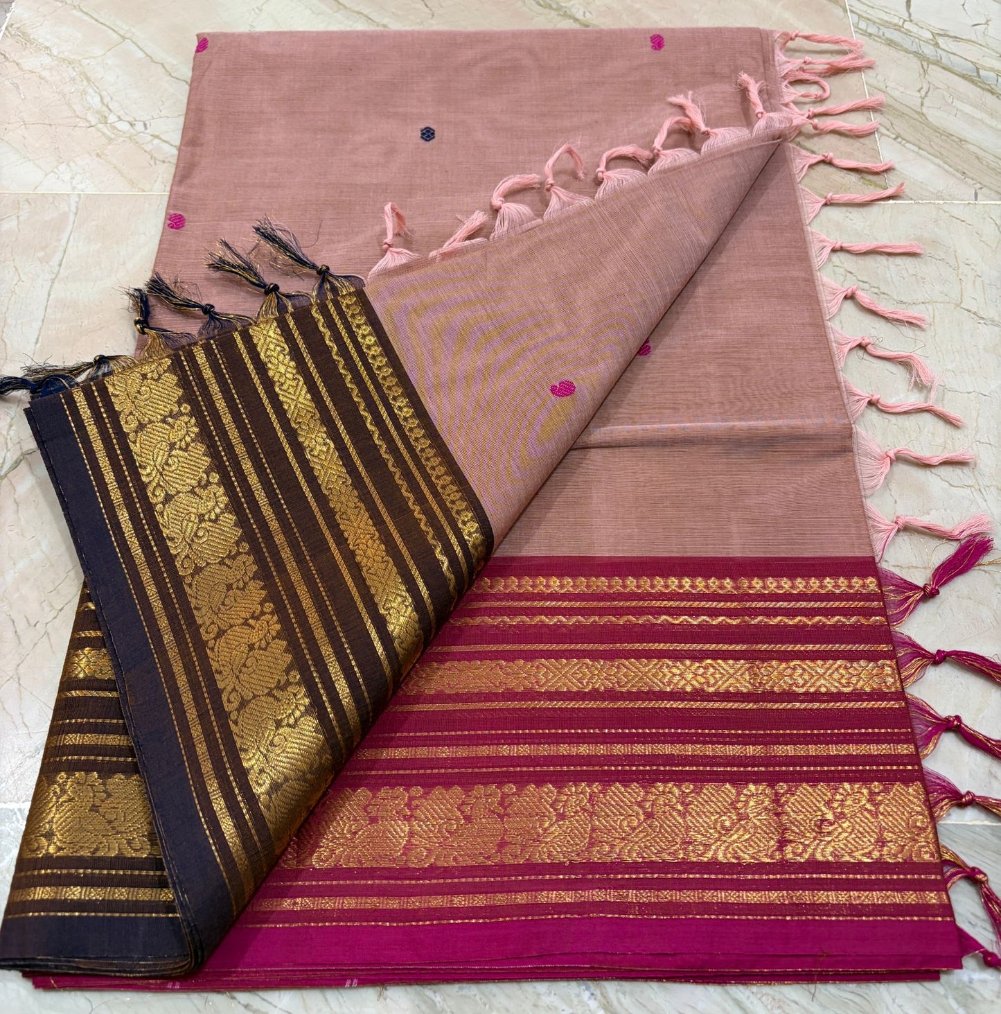 Pure Kanchi Cotton Saree