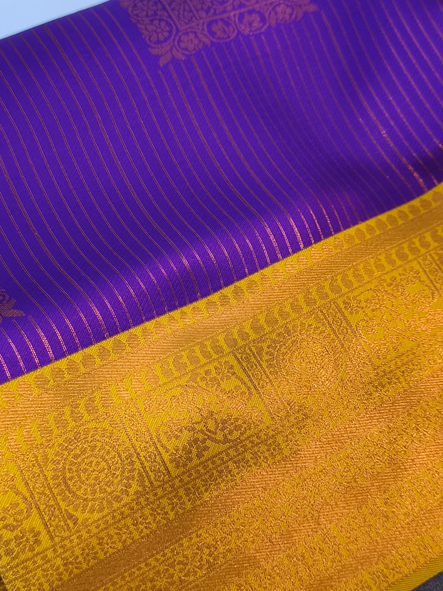 Kanjivaram Semi Silk  saree