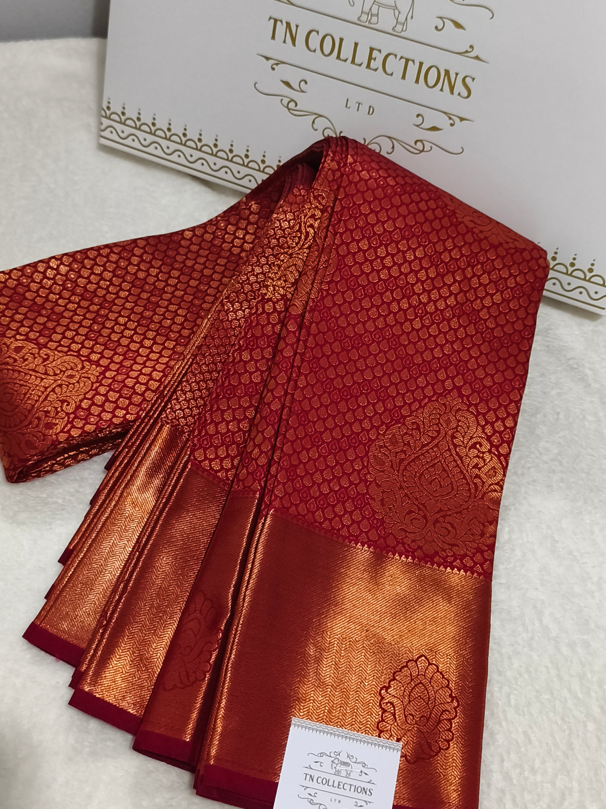 kanchi semi silk saree (Bridal Collection)