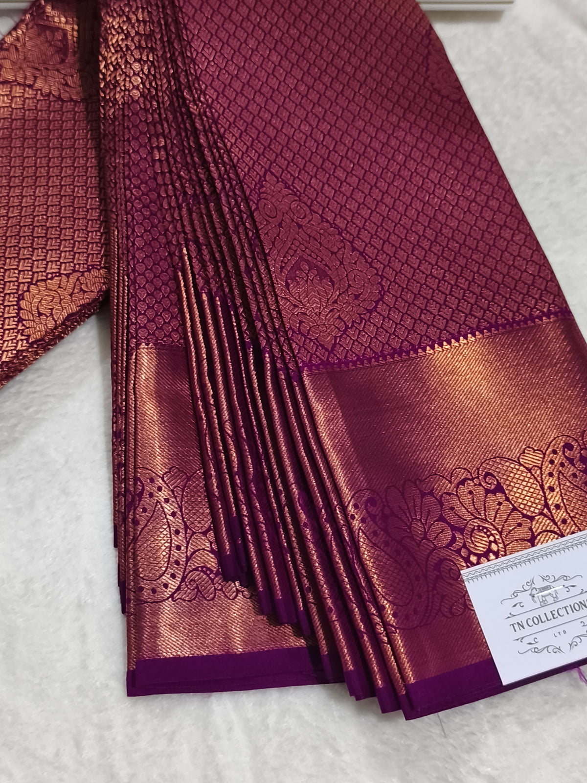 kanchi semi silk saree (Bridal Collection)