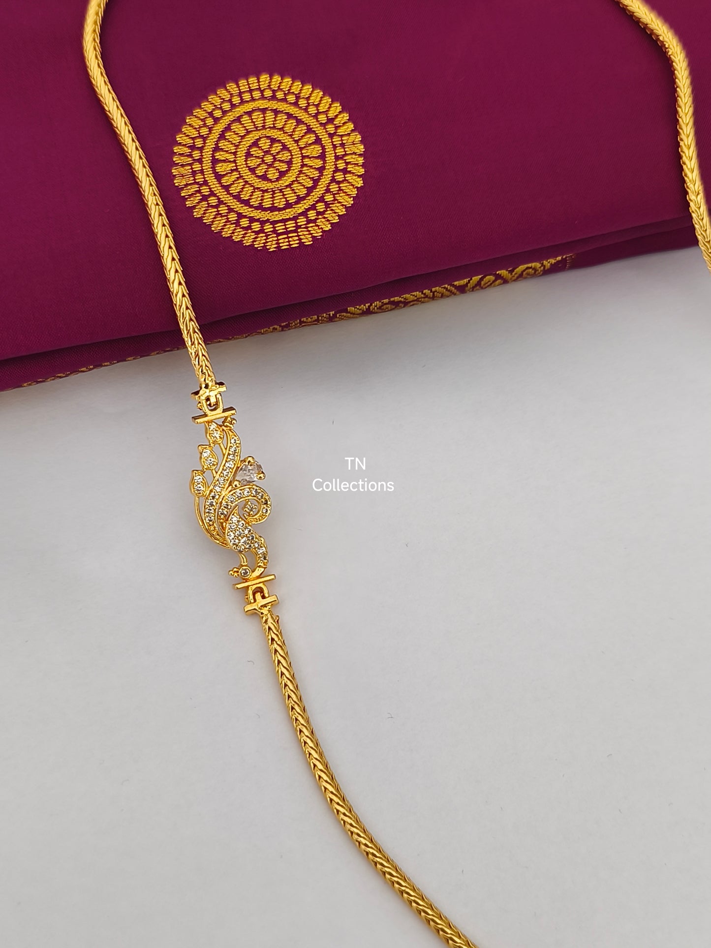 Micro Gold plated Mugappu kodi
