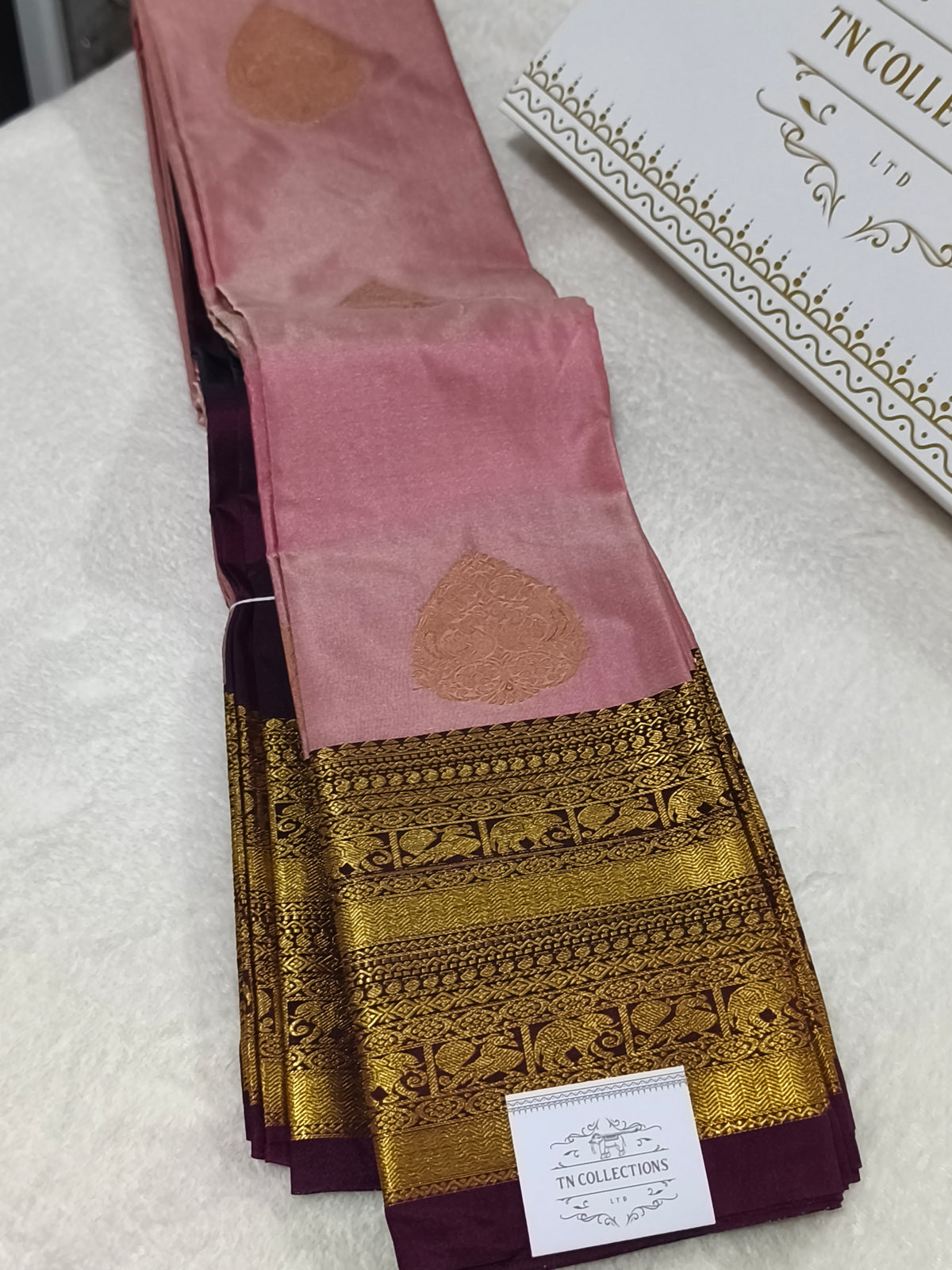 Premium kanchi semi silk saree