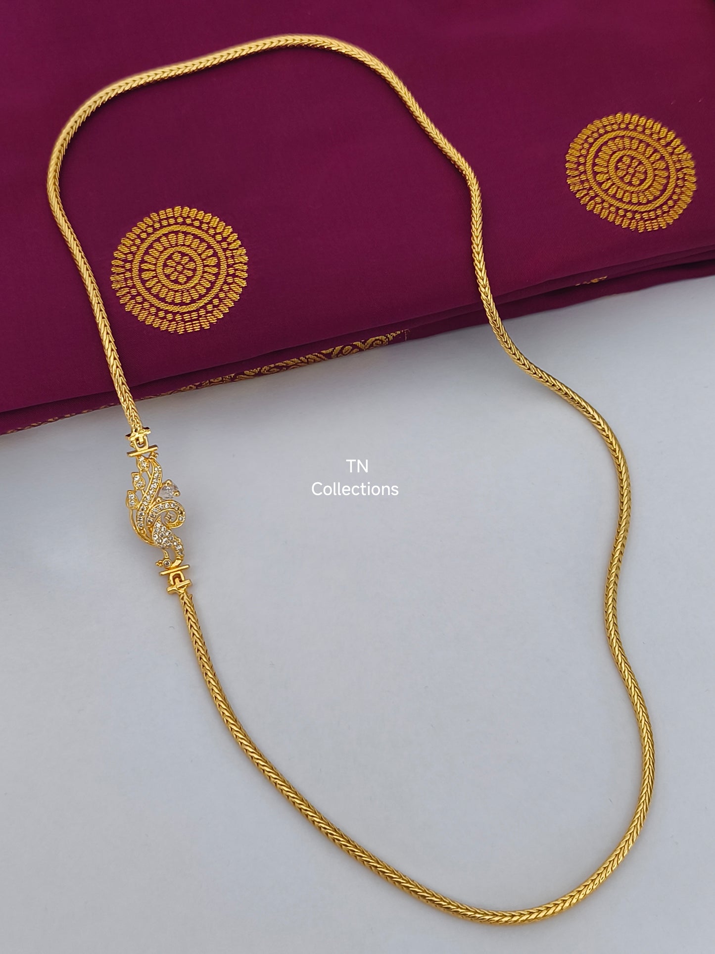 Micro Gold plated Mugappu kodi