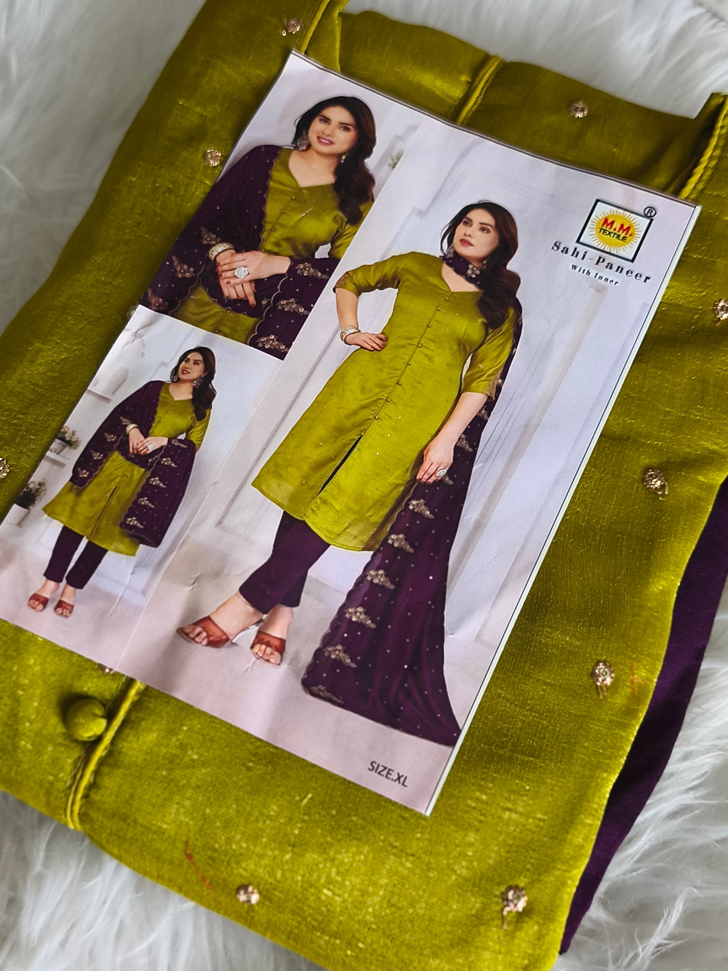 3pcs Readymade Shalwar ( L/XL)