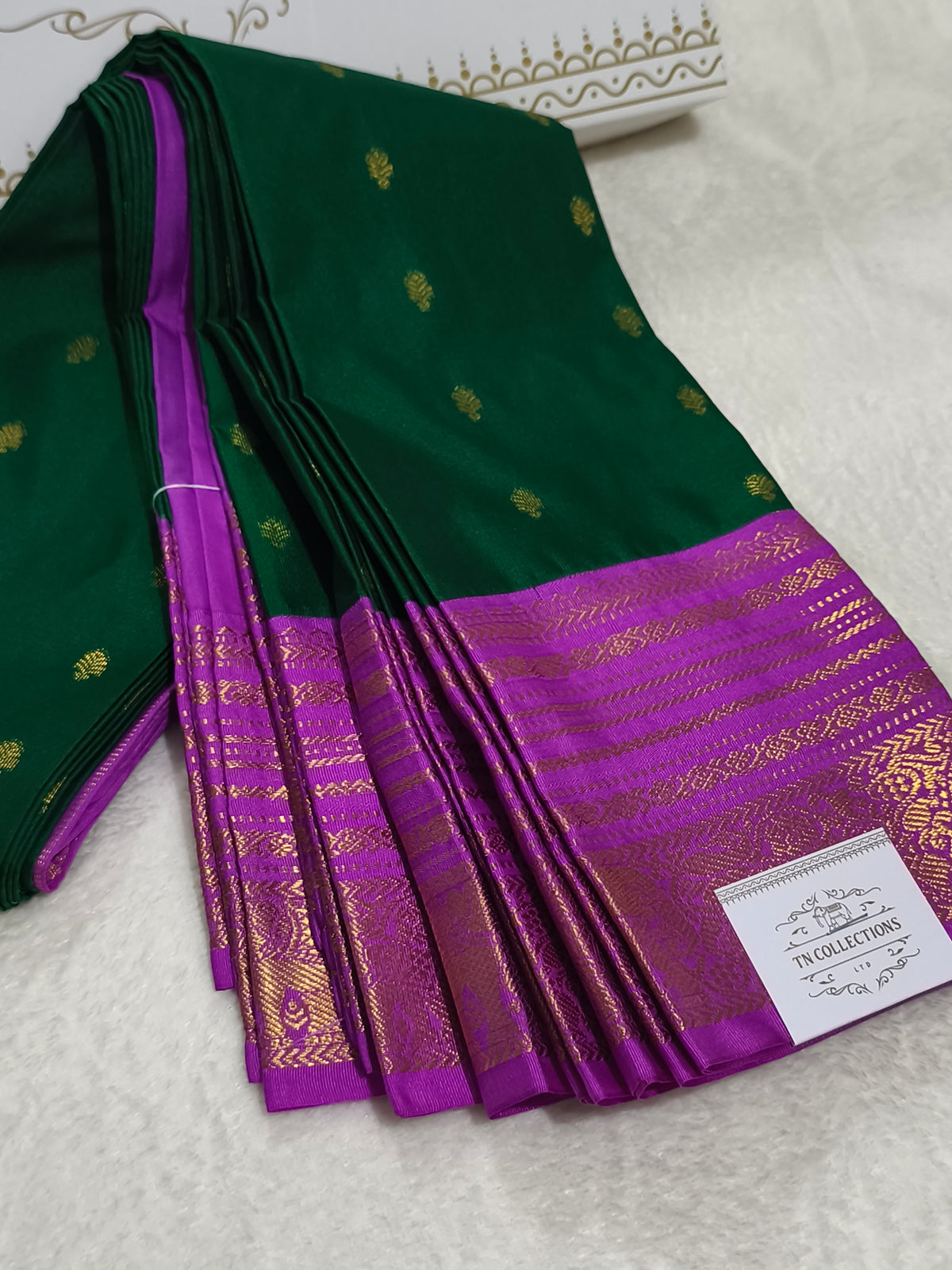 Premium kanchi semi silk saree