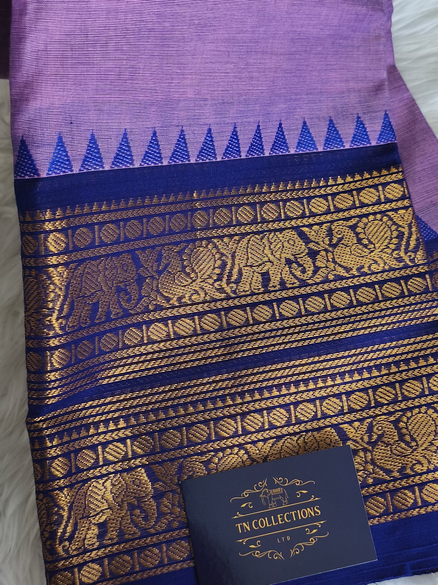 Pure Handloom Kanchi Cotton Saree