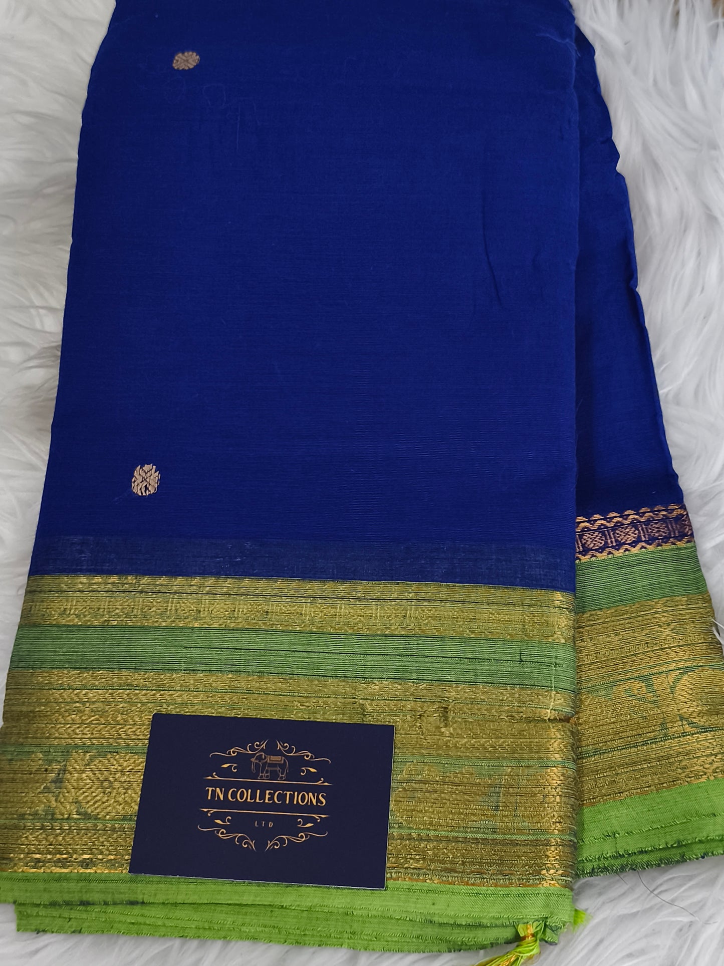 Pure handloom kanchi cotton saree