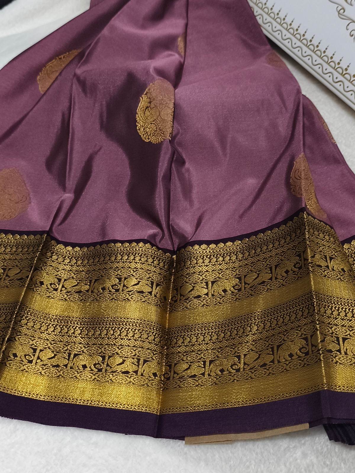 Premium kanchi semi silk saree
