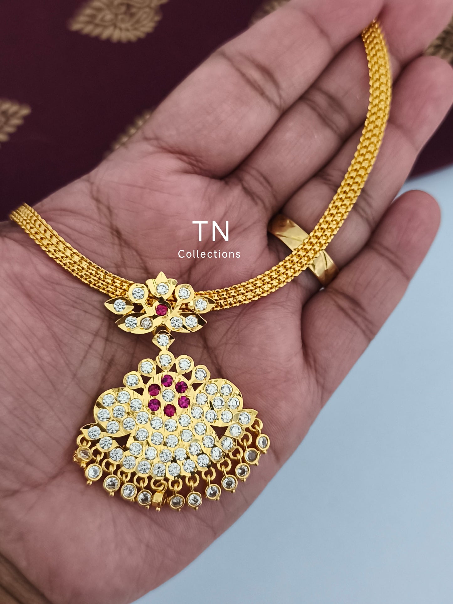 Micro gold plated Traditional Attiyal