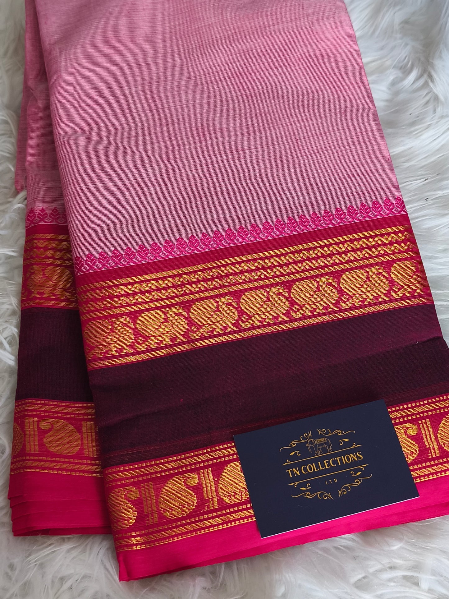 Pure kanchi Cotton Saree