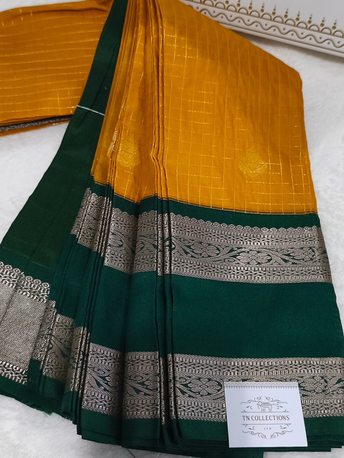 Premium kanchi semi silk saree