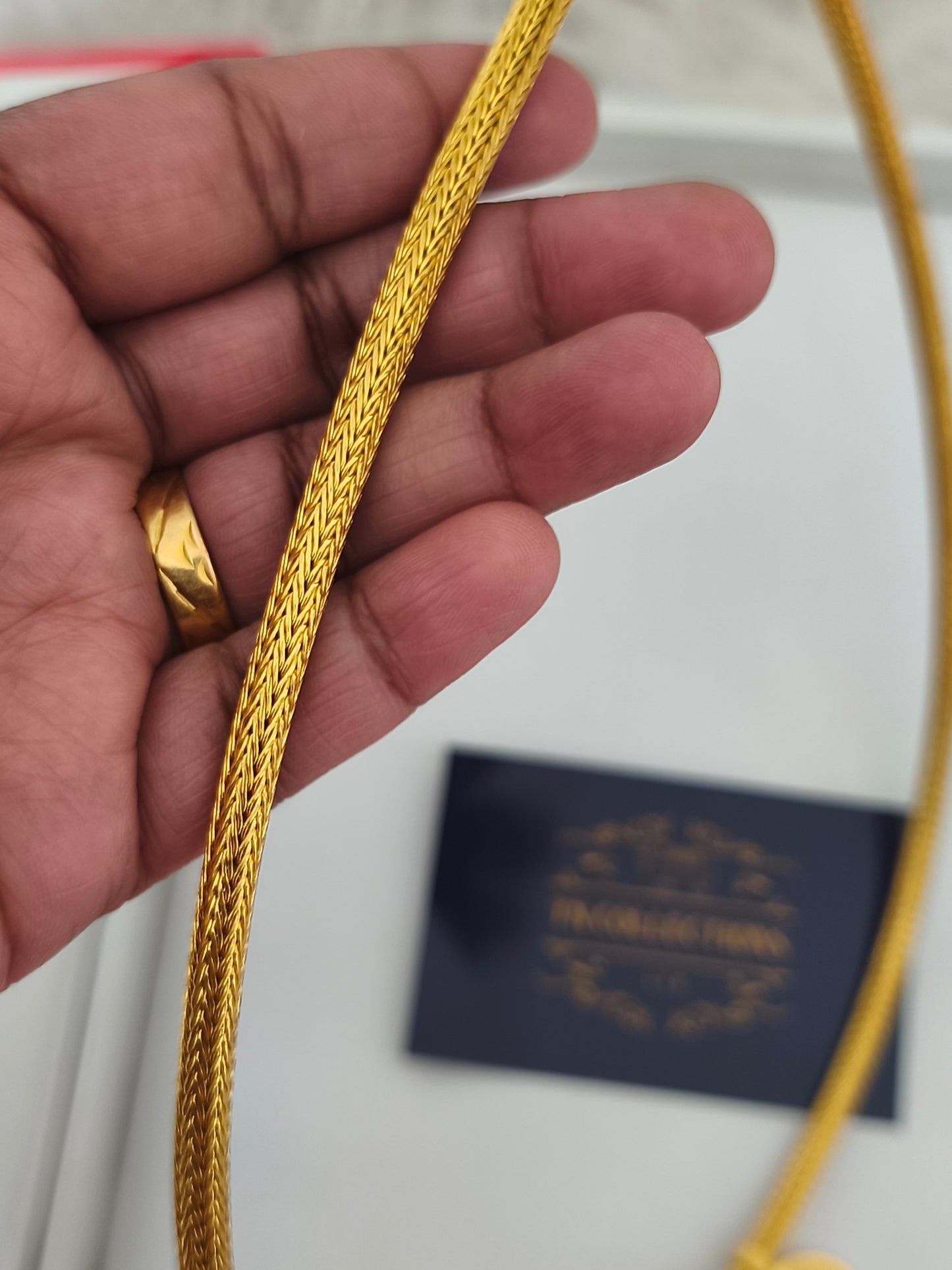 22ct Gold plated Traditional Heart shaped Amman Thalikodi