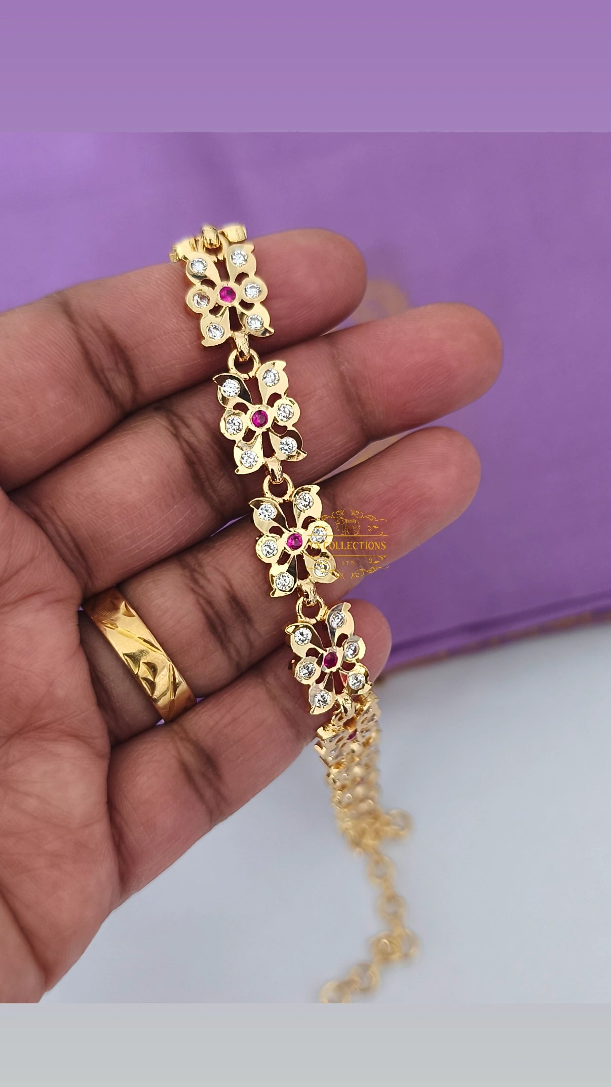 Traditional Impon Choker Necklace (Attiyal)