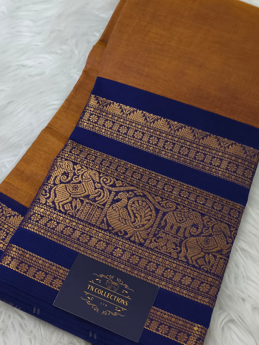 Pure Handloom Kanchi Cotton Saree