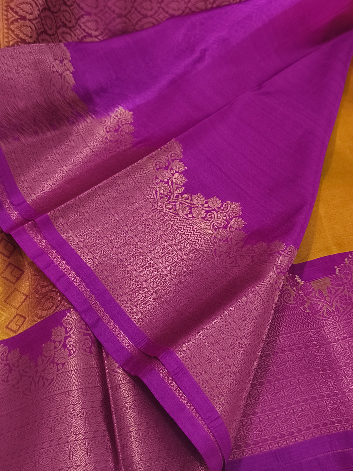 Premium kanchi semi Silk Saree