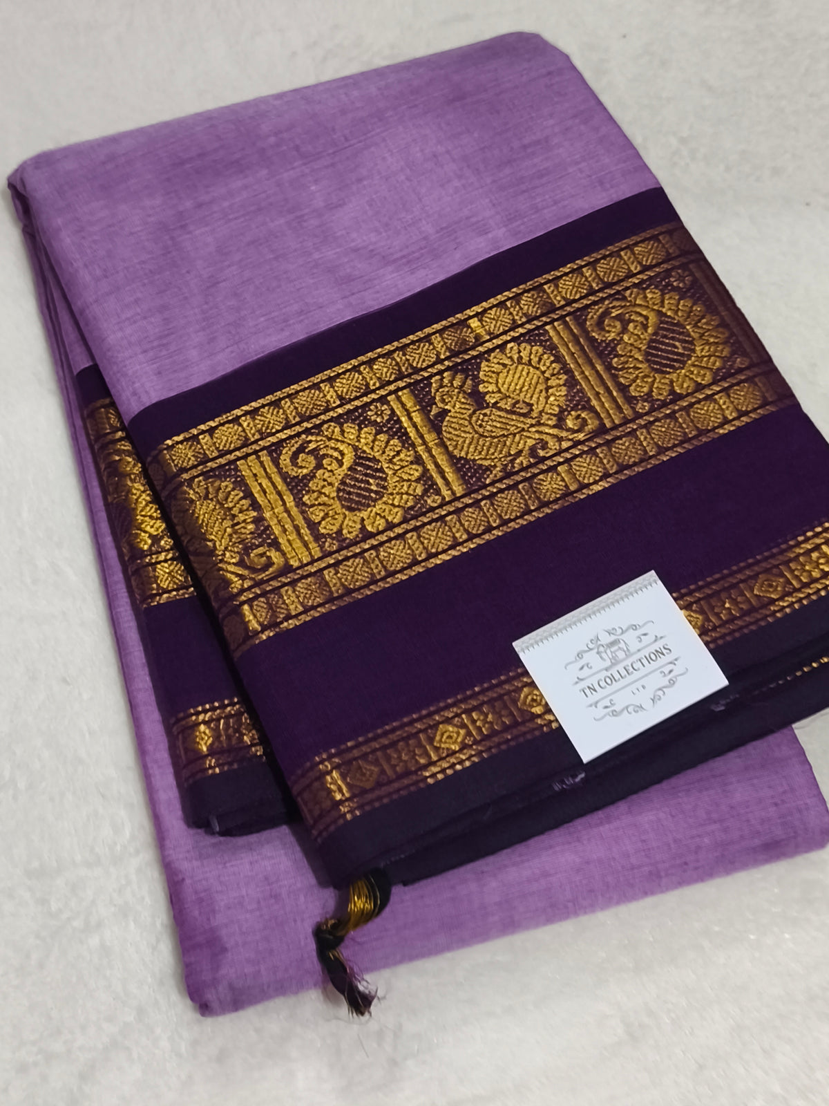 Pure Handloom Kanchi Cotton Saree
