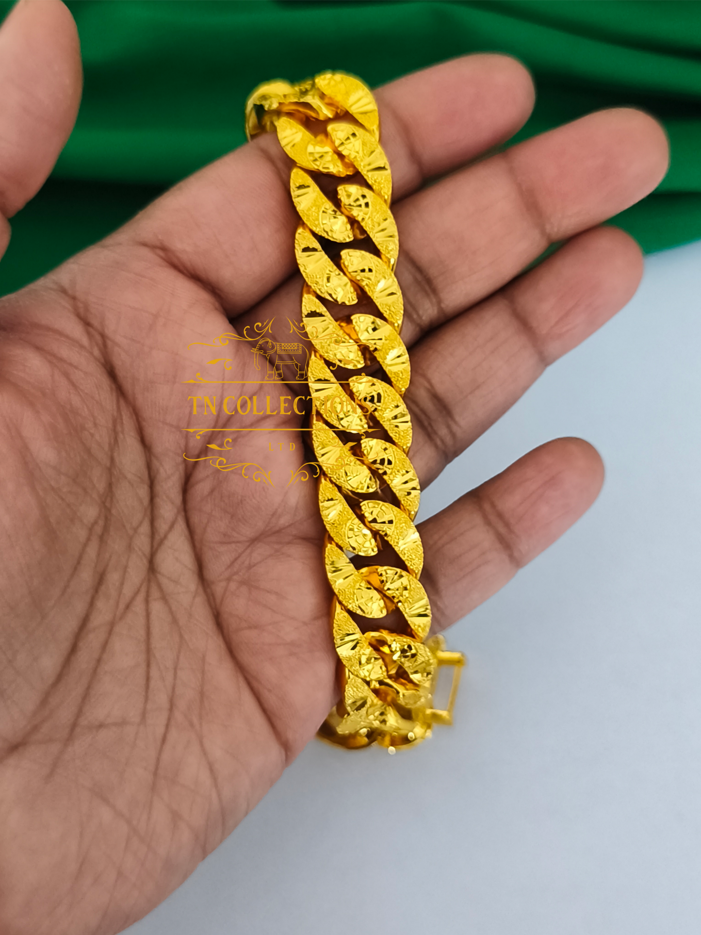 Highly Gold Plated Men's Bracelet