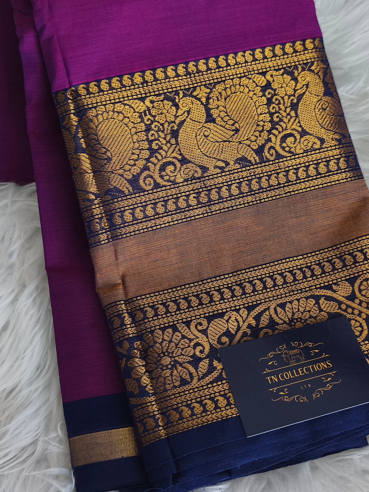 Pure Kanchi Cotton Saree WITHOUT running blouse