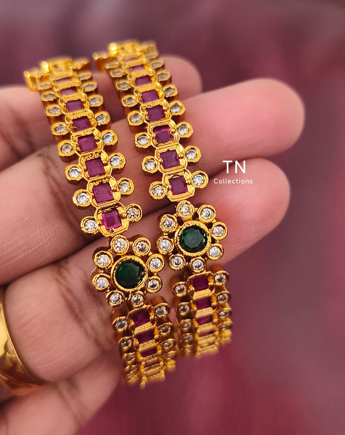 Matte Finish Bangles Set