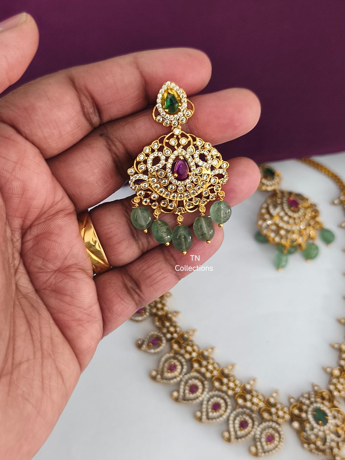 Antique Polish Necklace Set