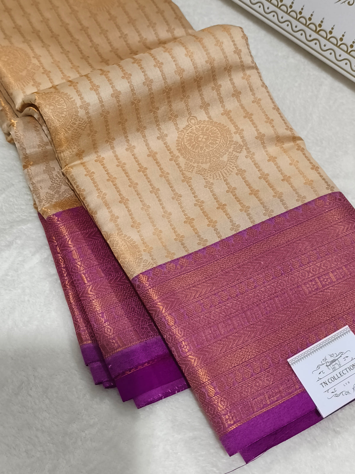 Kanchipuram Vairaoosi Soft Silk Saree