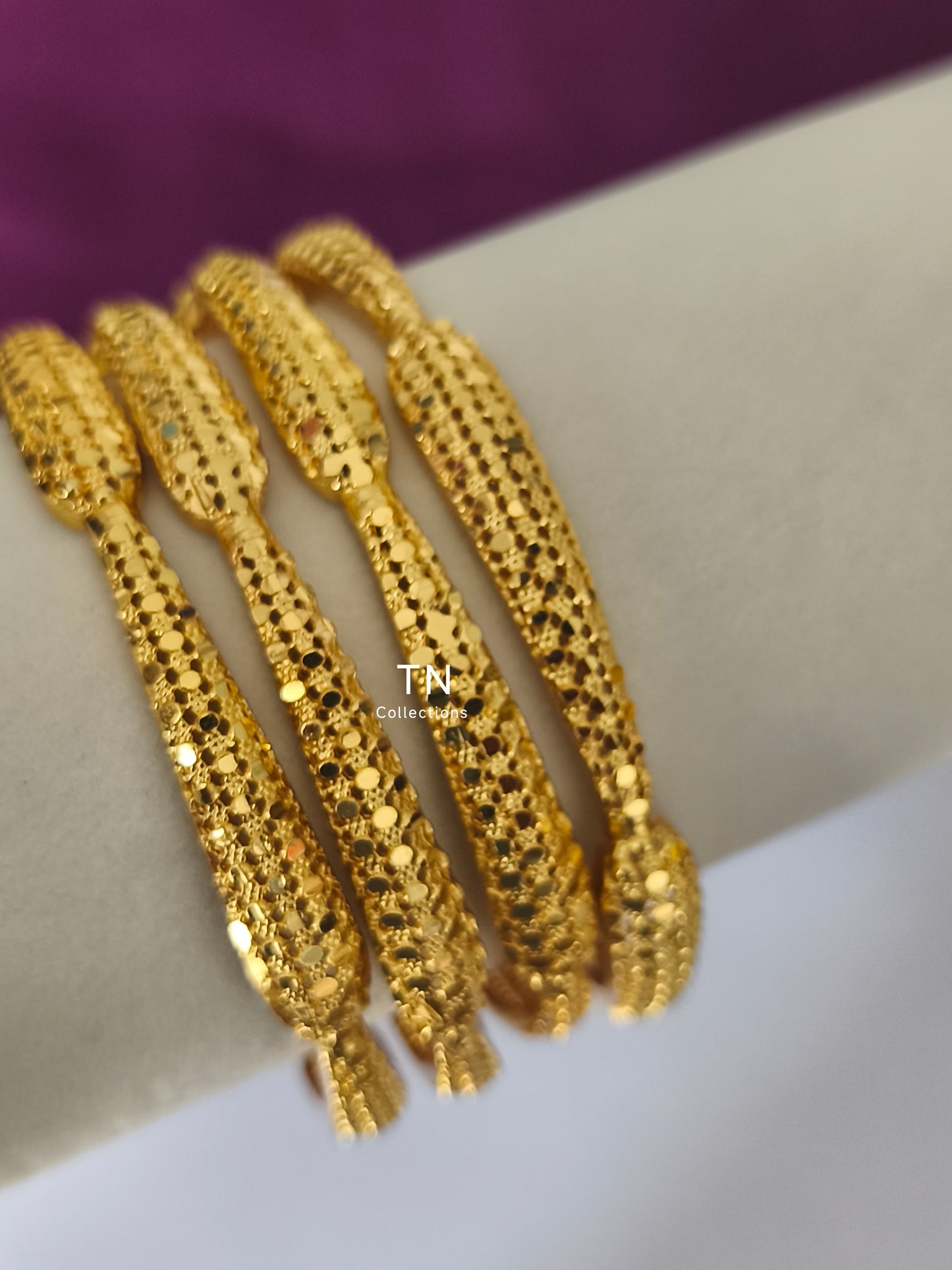One gram gold forming Bangles (Size 2.6)