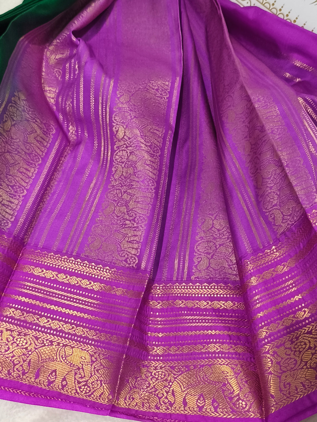 Premium kanchi semi silk saree