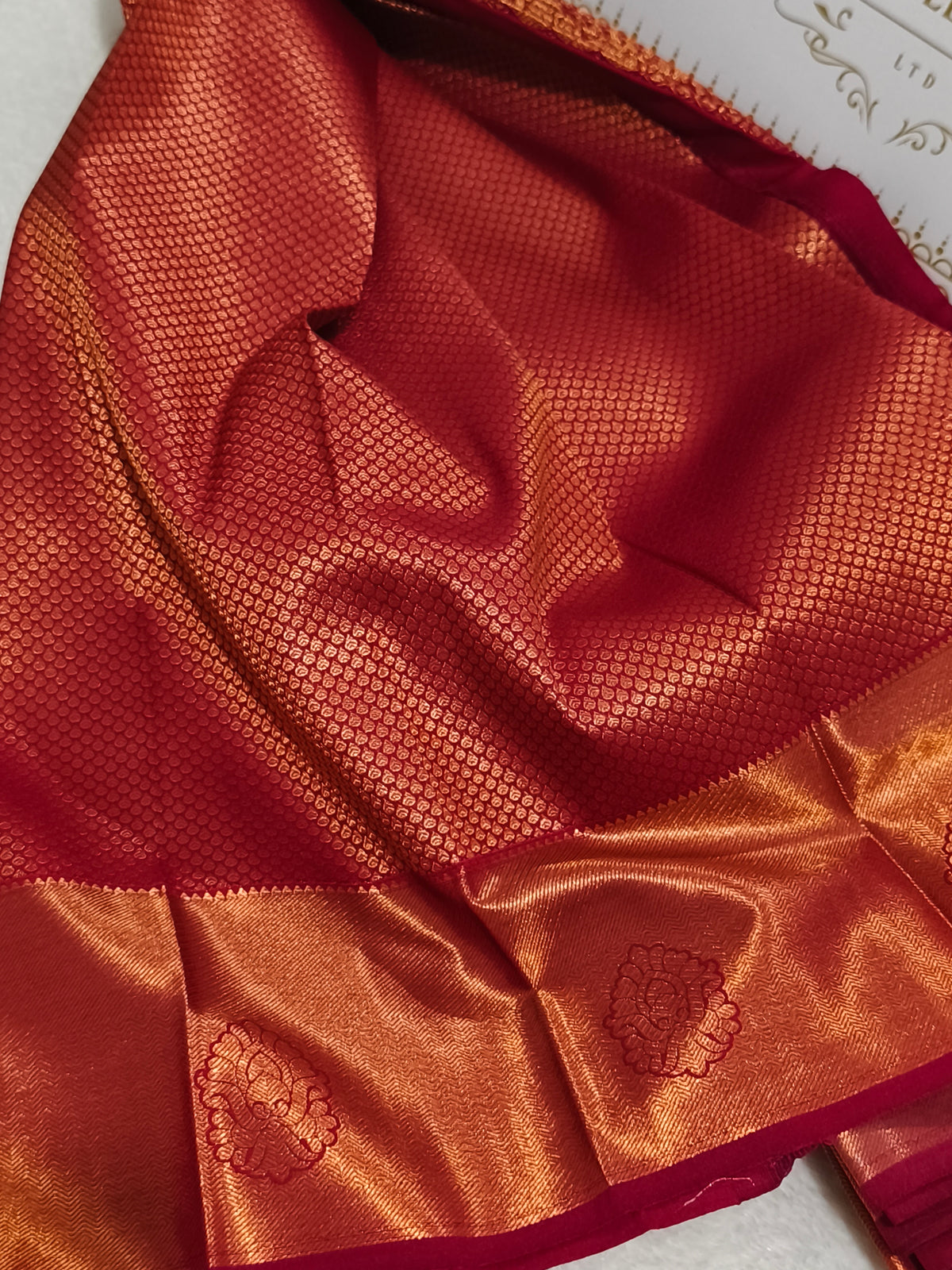 kanchi semi silk saree (Bridal Collection)