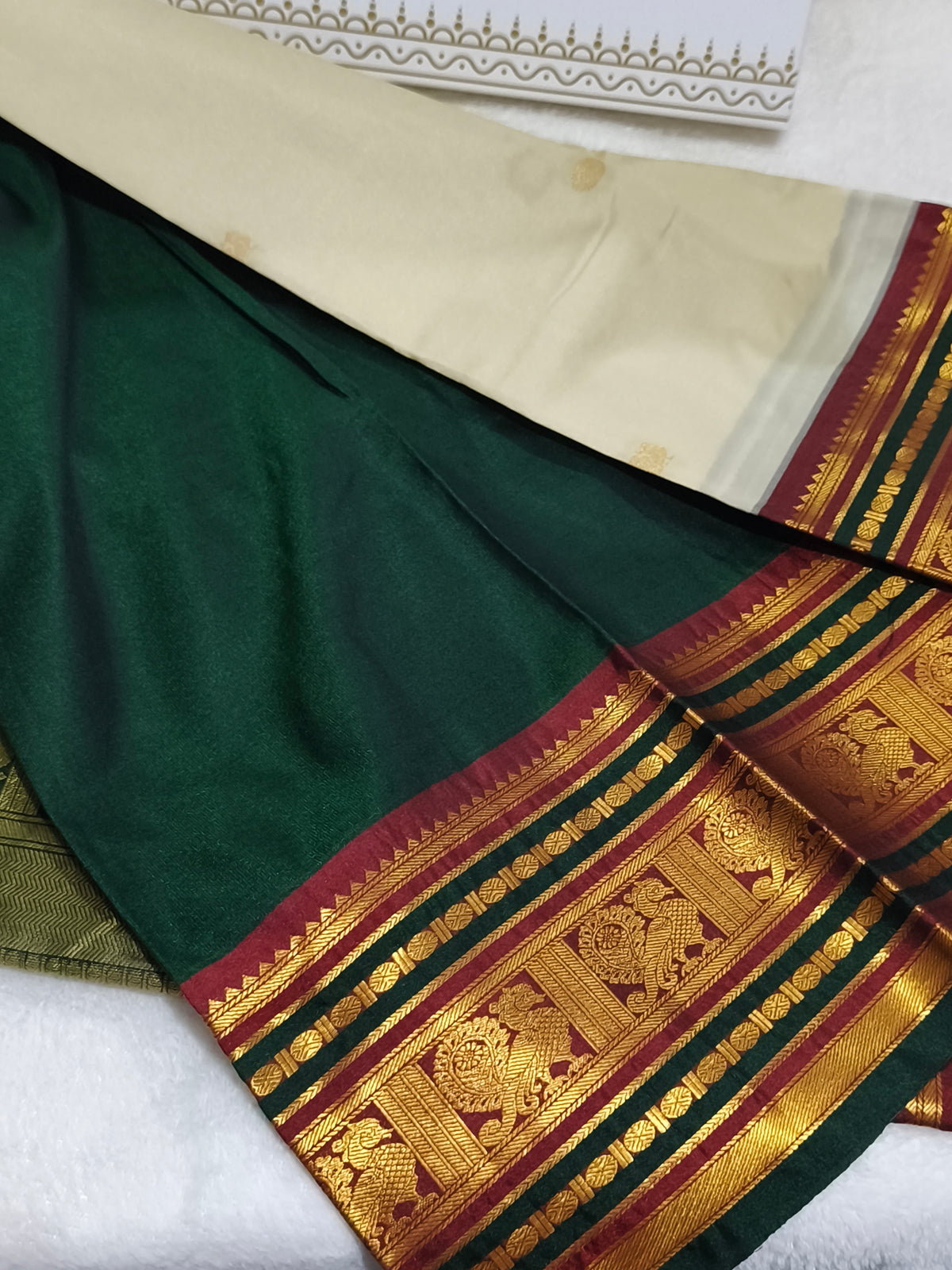 Premium Kanchi Semi Silk Saree