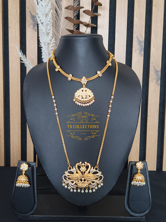 Micro Gold-Plated Traditional Attiyal Pathakkam set