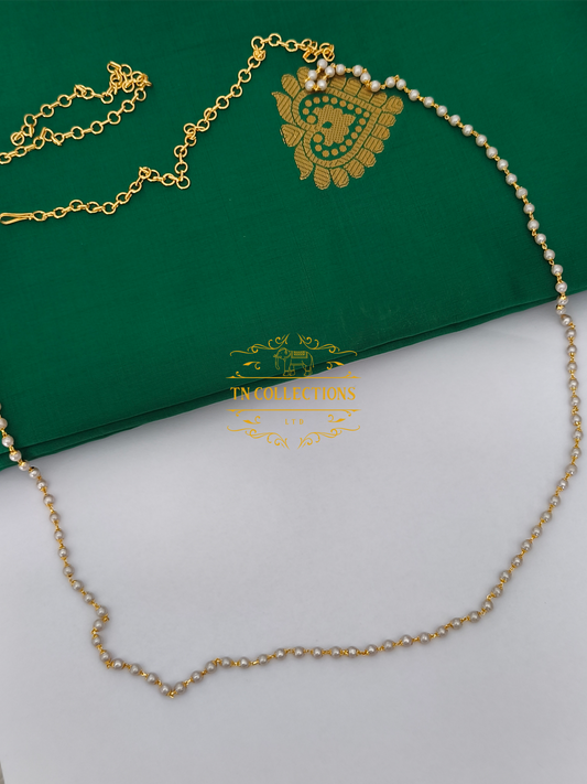 Trendy Simple Pearl Hip Chain