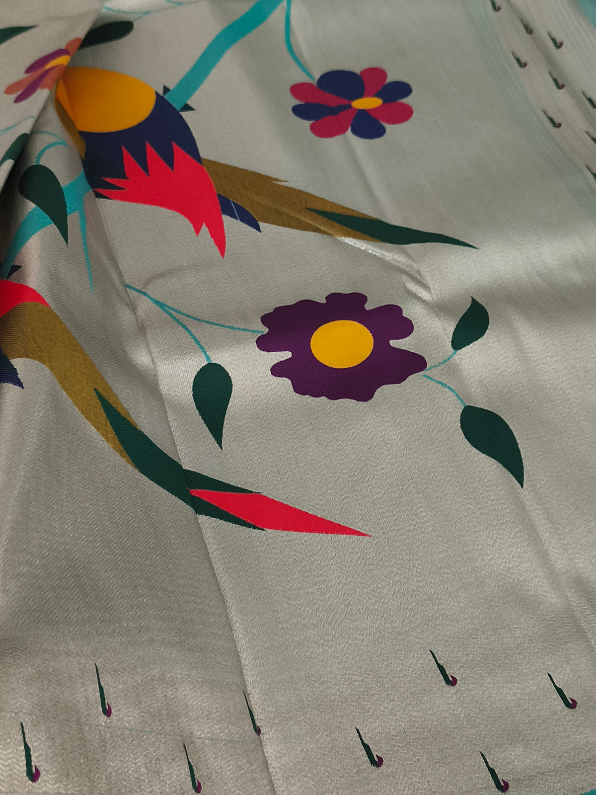 Paithani Border Semi Soft Silk Saree