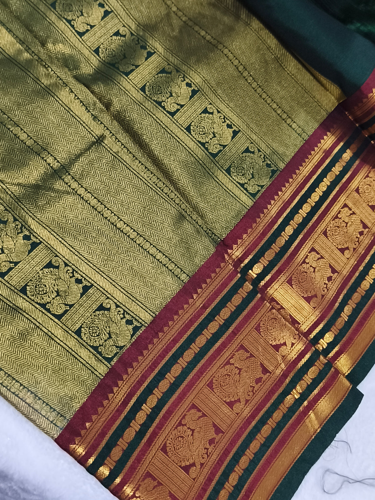 Premium Kanchi Semi Silk Saree