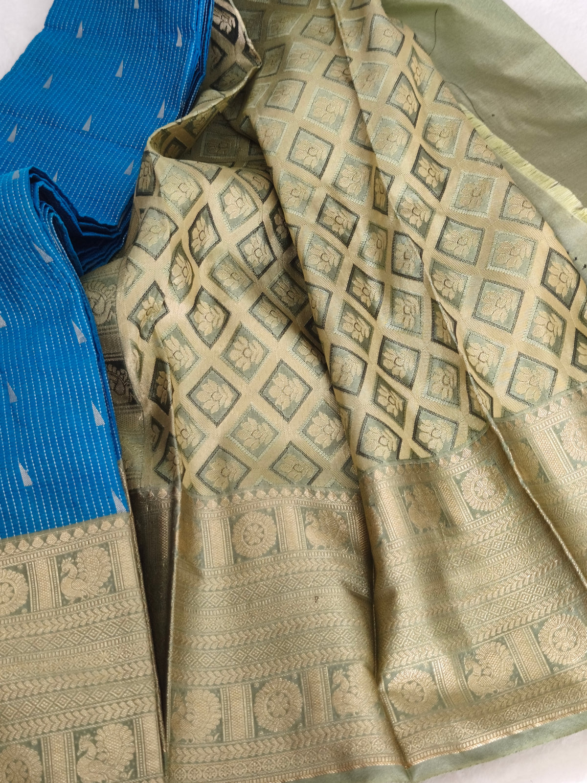 Premium Kanchi Semi silk saree