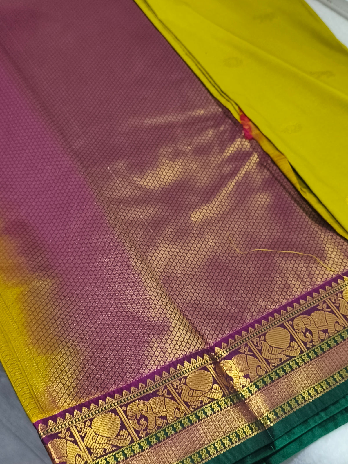 Premium Semi kanchipuram Silk Saree