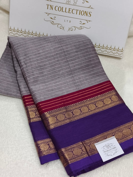 Pure Handloom Kanchi Cotton Saree