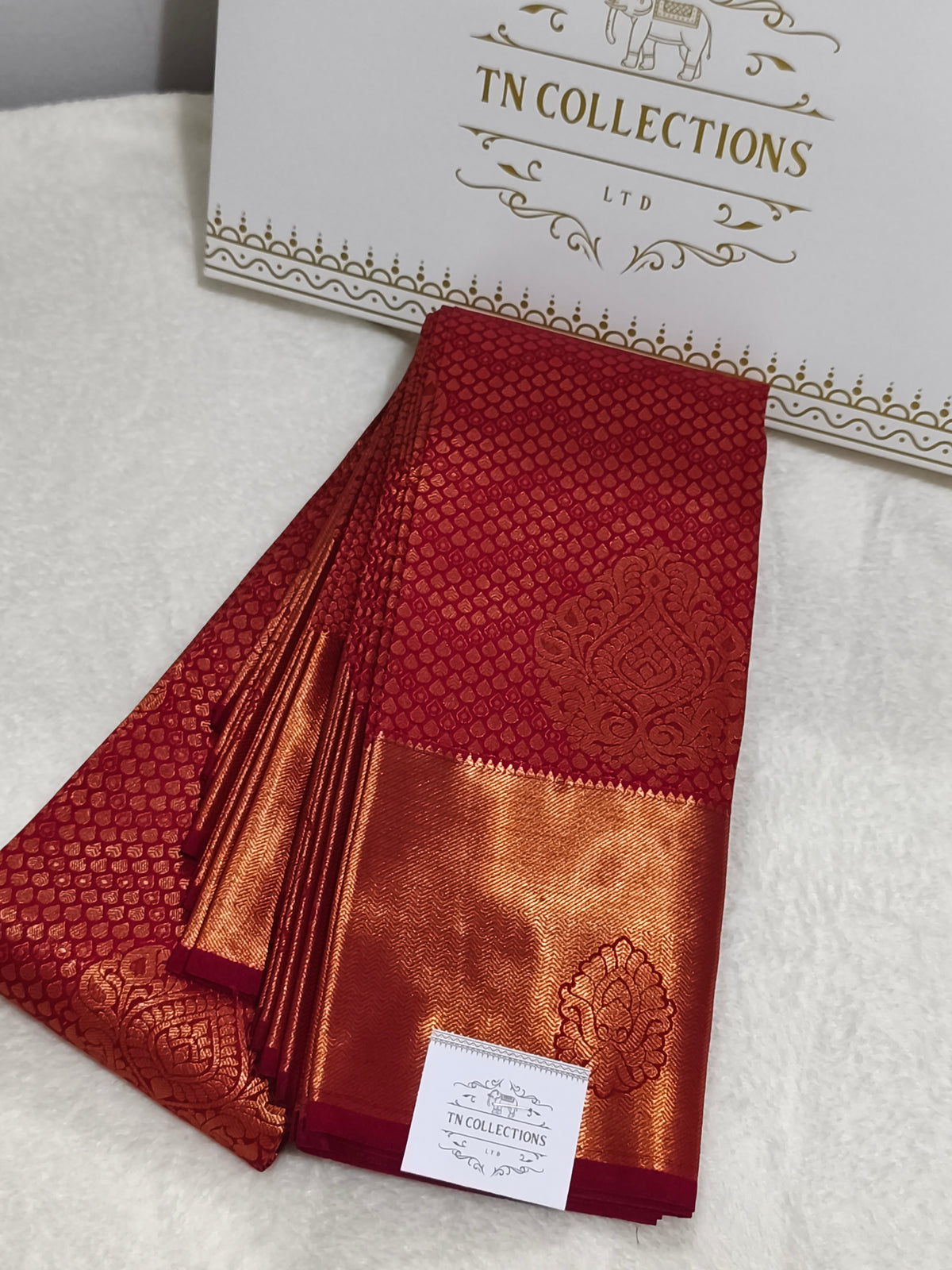 kanchi semi silk saree (Bridal Collection)