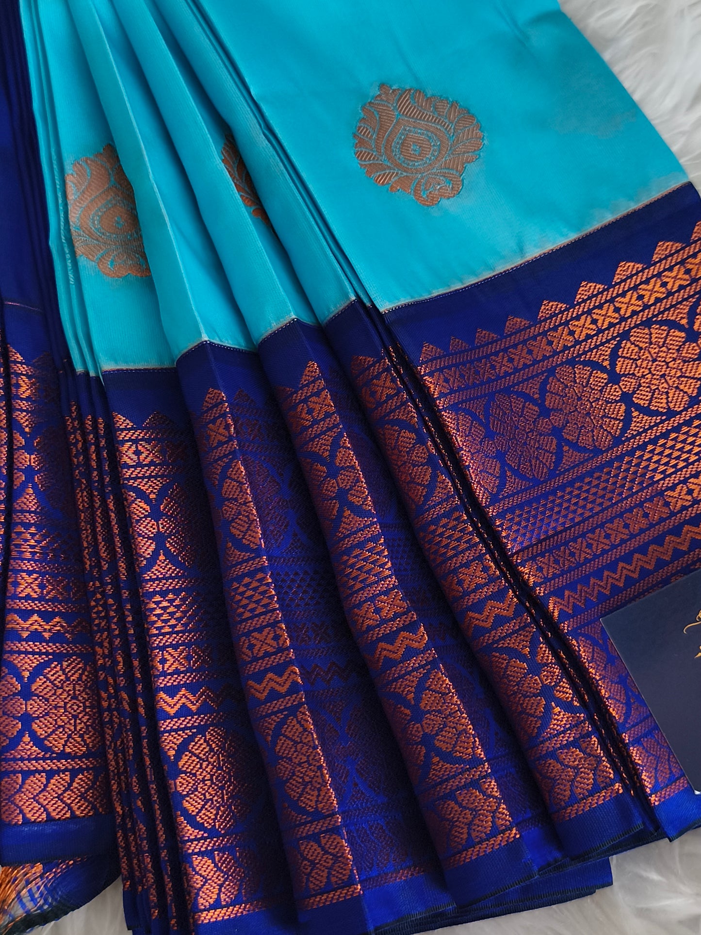 Premium Korvai Soft Silk Saree